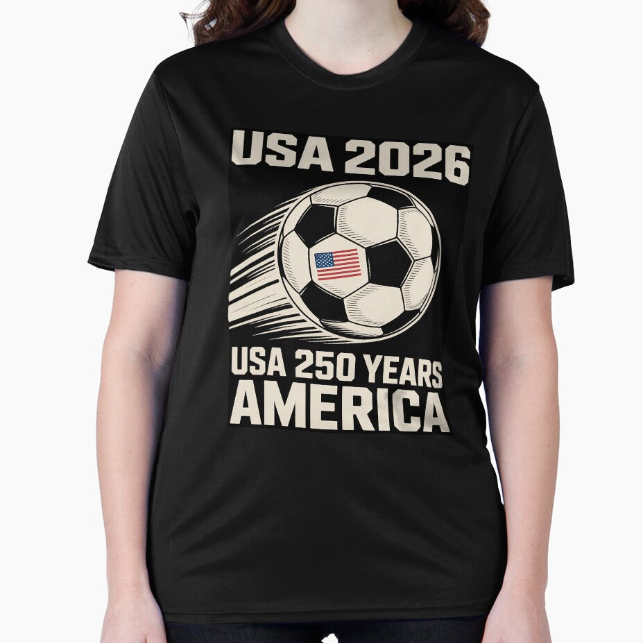 Usa 2026 Soccer 250 Years Women Kids 4th of July by grounabslaninal