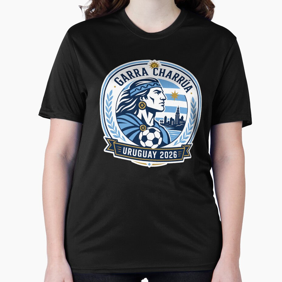 Uruguay 2026 Garra Charrua Football Crest by RedCircleArt