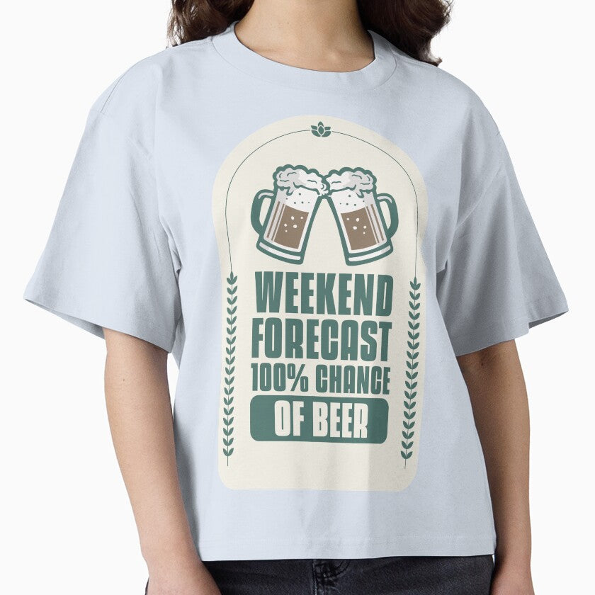 Weekend Forecast 100% Chance Of Beer Design by Artpace