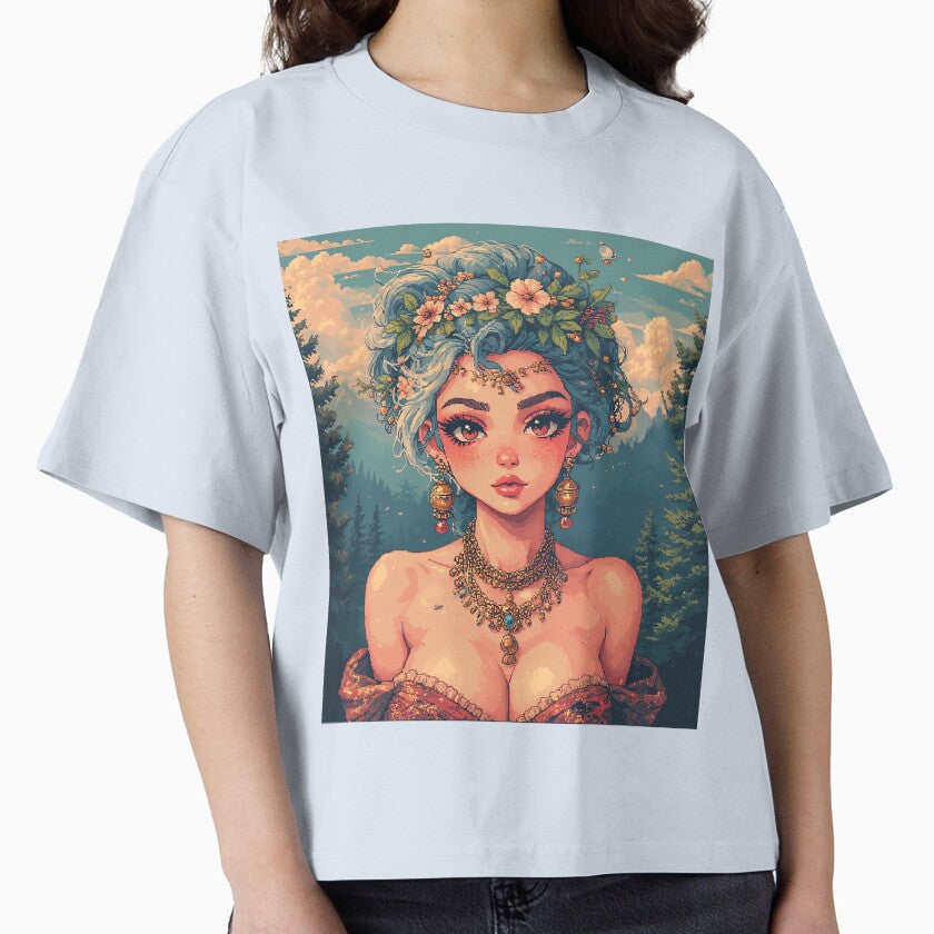 retro pixel Beautiful and Gorgeous girl by pexoboy