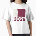 Qatar Flag 2026 World Cup Football Fan Design | Qatar Soccer Supporter Merchandise by 21 Tulips