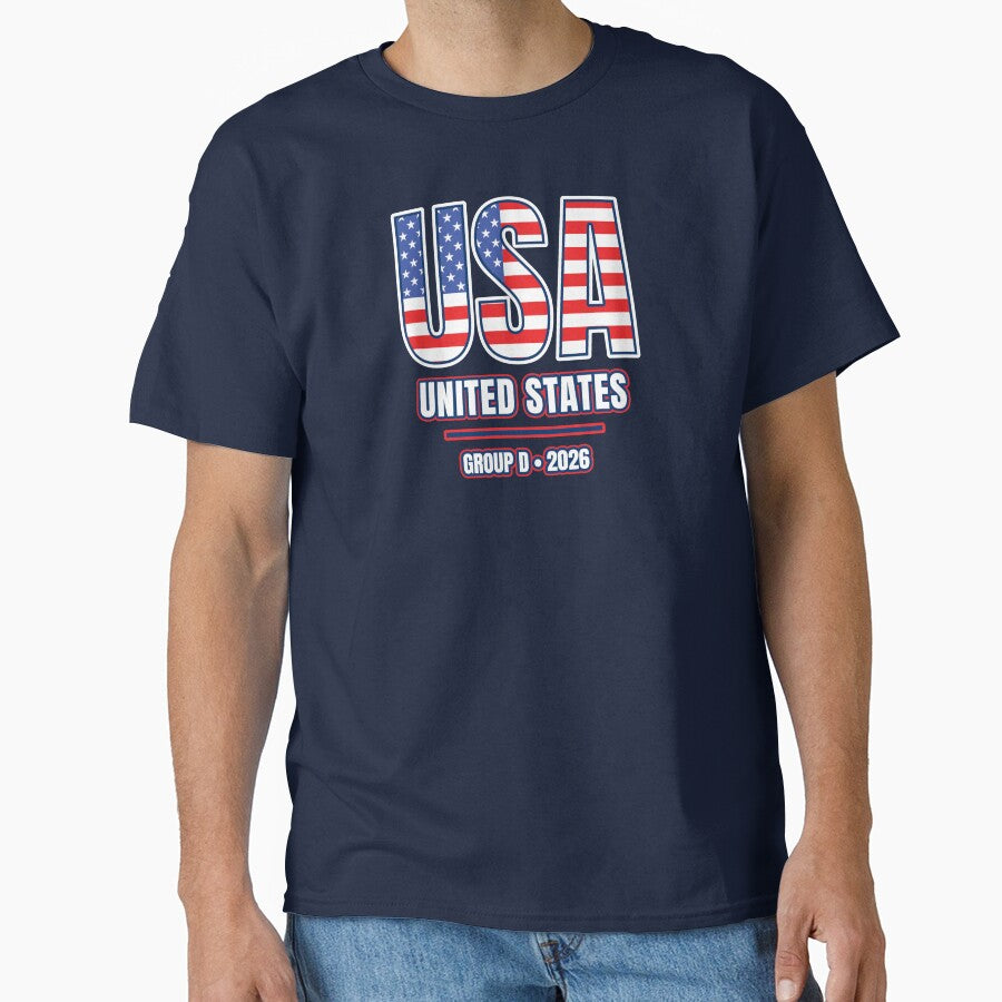 USA 2026 Football Shirt | USA Soccer Fan Apparel | USA National Team Supporter Tee | USA Football 2026 Gift by The Hairy Melon
