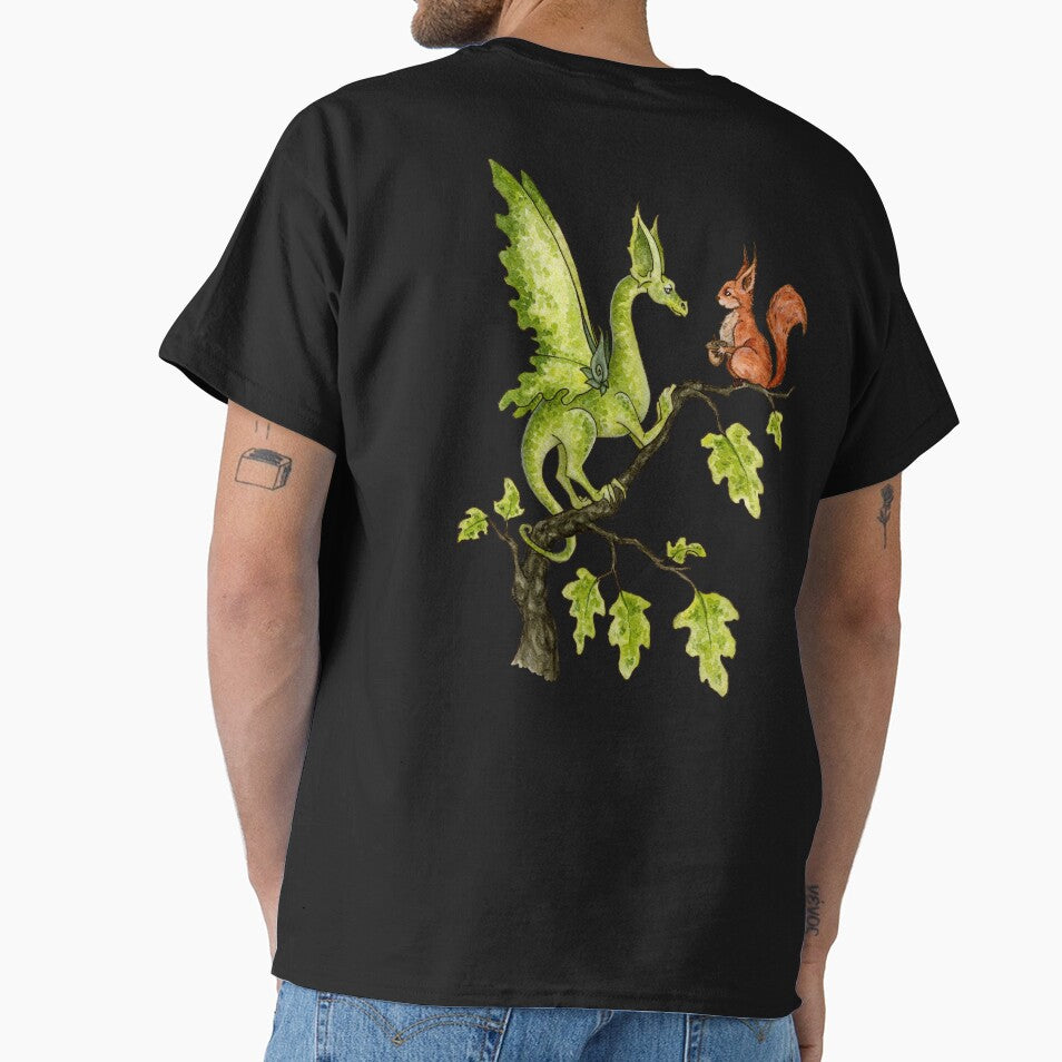 Oak Tree Encounter by AmyBrownArt