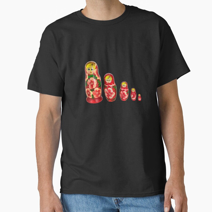 Russian Matryoshka Dolls by Zina Stromberg