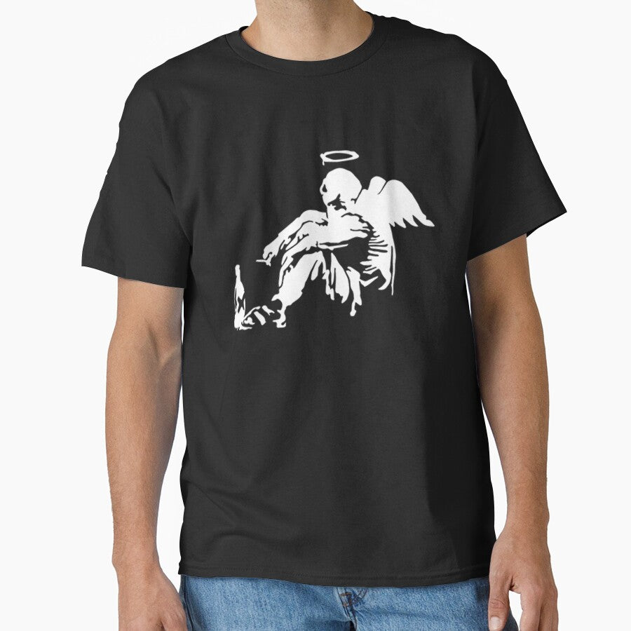 Banksy Fallen Angel by ThatMerchStore