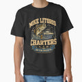 Mike Litoris Funny Adult Humor Retro Innuendo Joke Design by kiralynstration