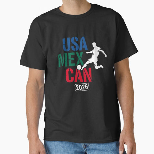 2026 Soccer Player USA Canada Mexico 26 Dark by ArtsMichalShop
