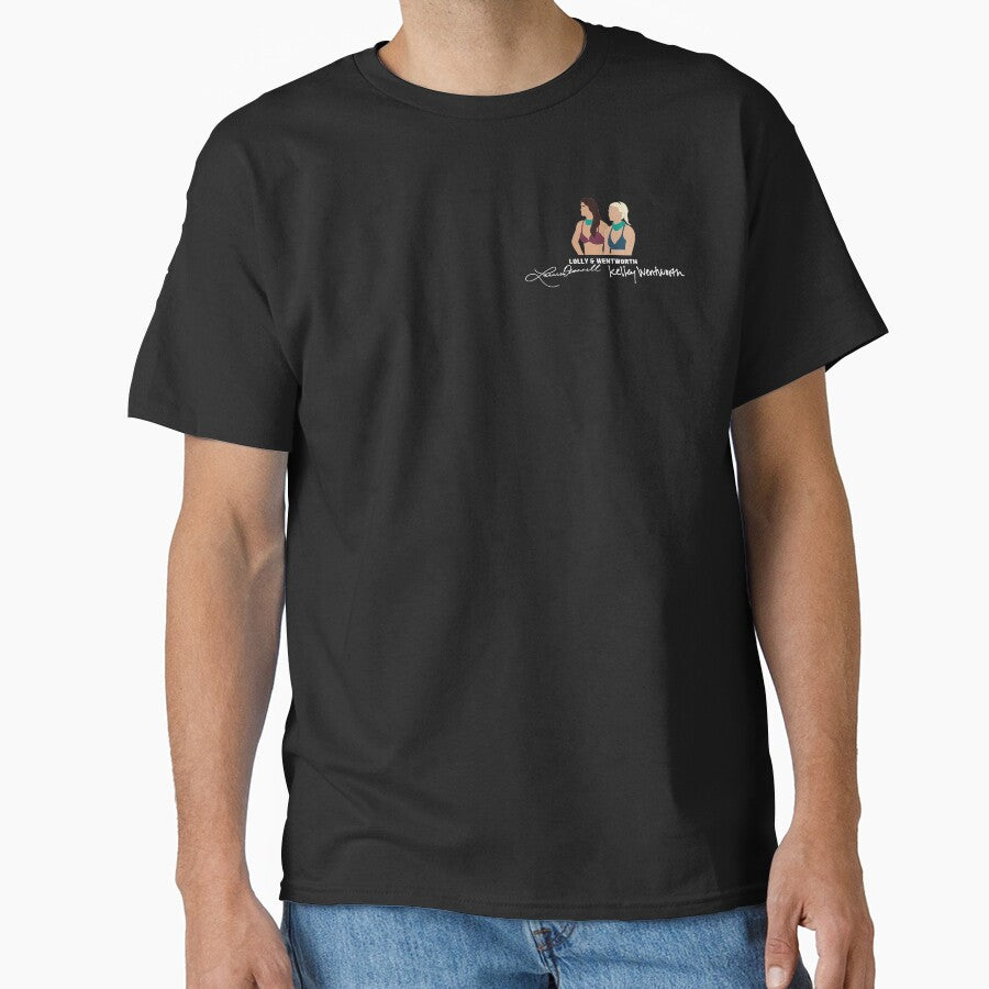Lolly & Wentworth Graphic 1 Signature Crew neck (white lettering) by katietedesco