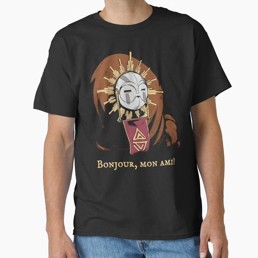 Esquie Clair Obscur Expedition 33 Bonjou Mon Ami Vintage 90s Fan Art by serqeydoomunf