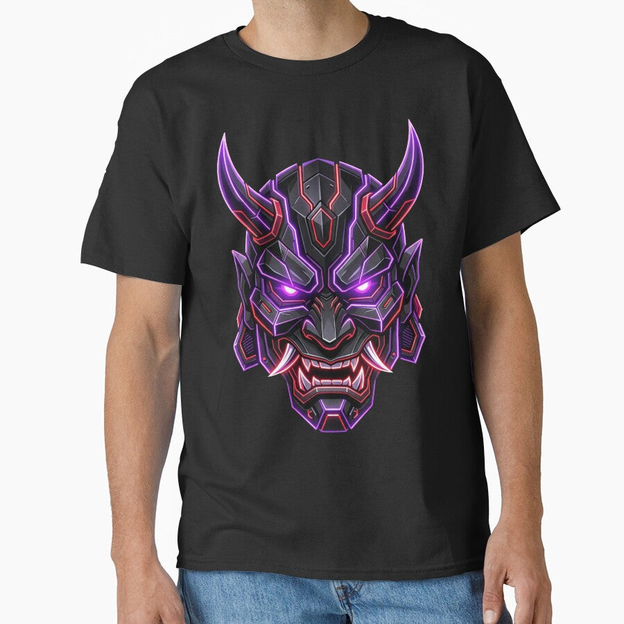 Cyber Oni Mask (Streetwear Style) by Stickersdevelop