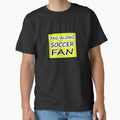 Tag-Along Soccer Fan - Words on Yellow Background by Beachy