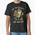 Dad Tax Frog Snack Collector Funny Father Humor Design by Surt-Tust