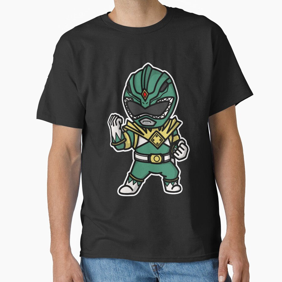DragonRanger Kyouryuu Sentai Zyuranger Chibi Style Kawaii by mattzwug-draws