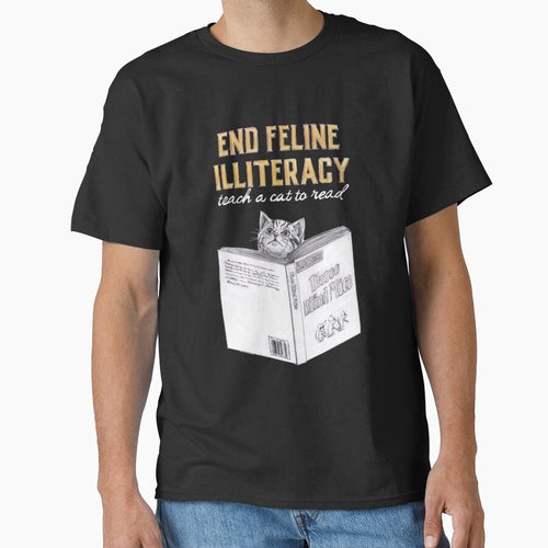 "End Feline Illiteracy. Teach a Cat to Read." by artichokes
