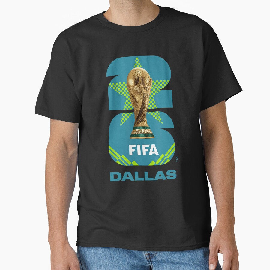 FIFA Dallas Trophy Poster Design Today Graphic Art by JohnCarmichael