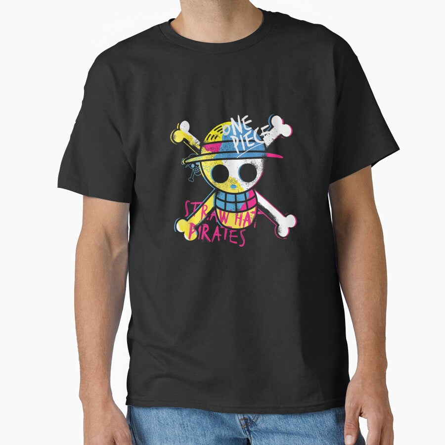 Funny Pirate Skull Cartoon Anime Style Pirate Crew Shirt by Capisedo