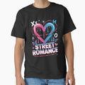 Street Romance XOXO Dripping Heart Barbed Wire Butterfly Valentine's Day by DarylWelsh2024