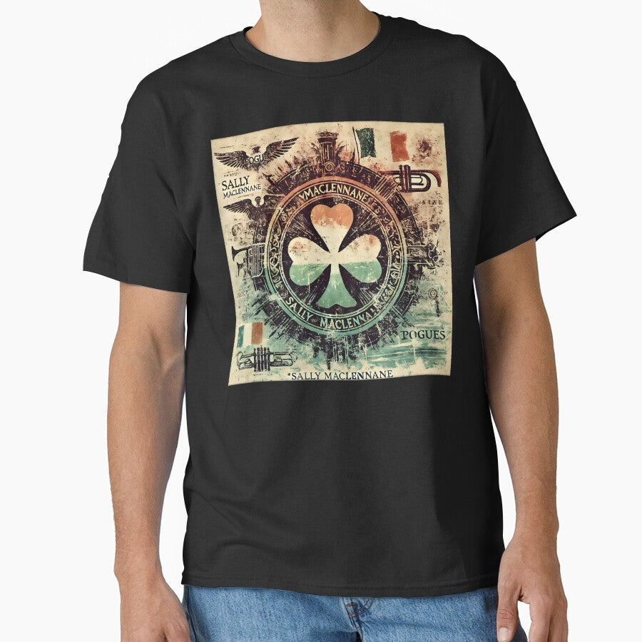 THE POGUES T-shirt - Sally MacLennane Watercolour by Sovietmovies
