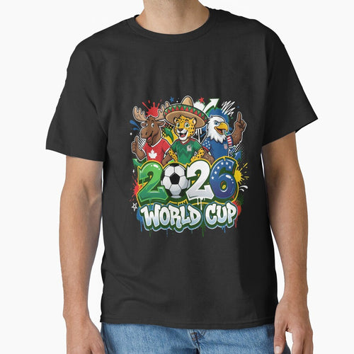 2026 Soccer Event Urban Graffiti Mascot Paint Splatter Design by DamianRoy88