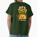 Let's Taco 'Bout It | Cute Kawaii Taco Pun Cartoon Design by Savage Dreams
