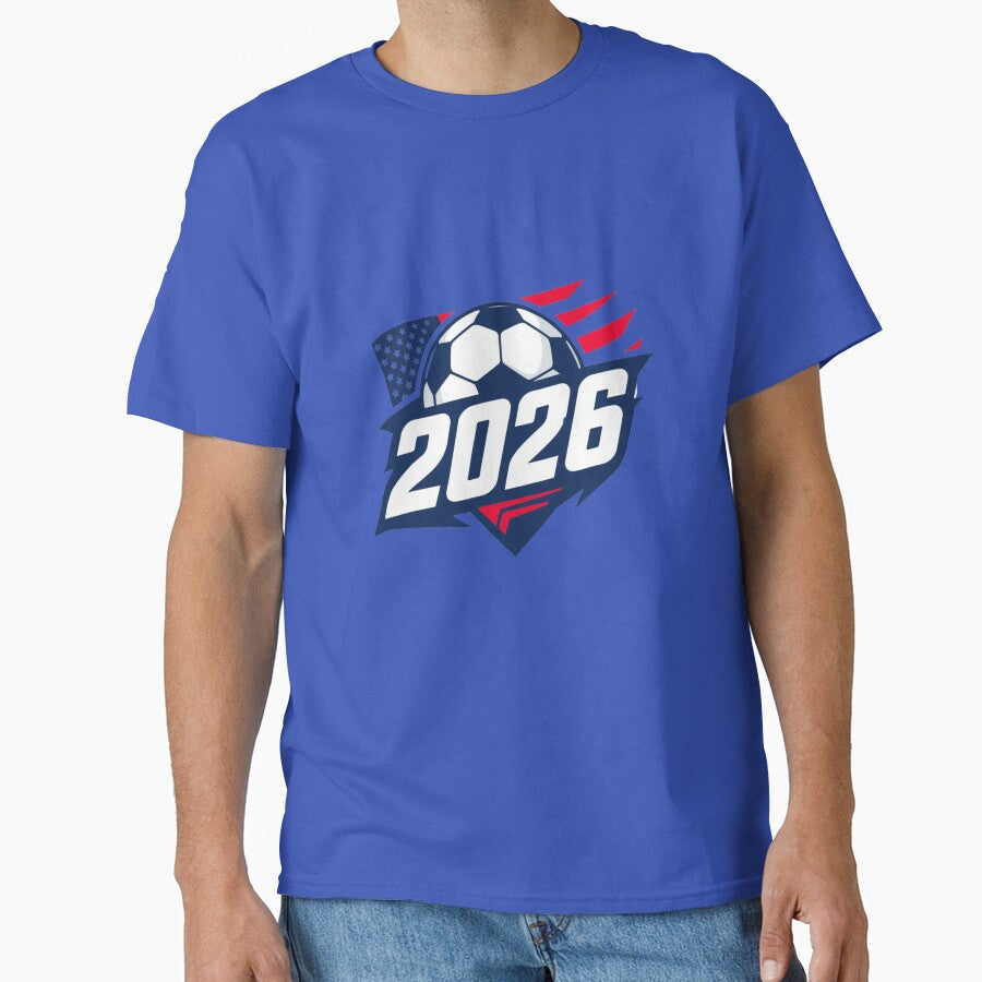 USA Soccer 2026 World Cup United States Football Flag by ArtDreamClub