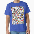 Seamless Cartoon Football Nations Pattern by krazzyremo