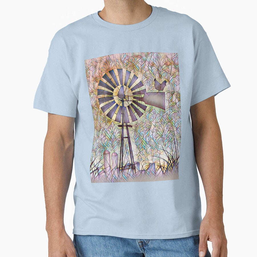 Art Nouveau style Farm Windmill by CattlettArt