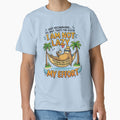 I Am Not Lazy Sloth Funny Quote T-Shirt | Cute Couch Potato Humor Design by Redark01