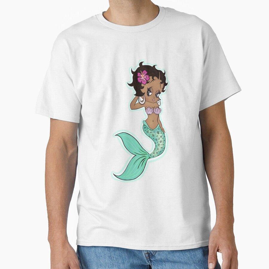 Neon Mermaid Betty Boop by The Beauty Brainery