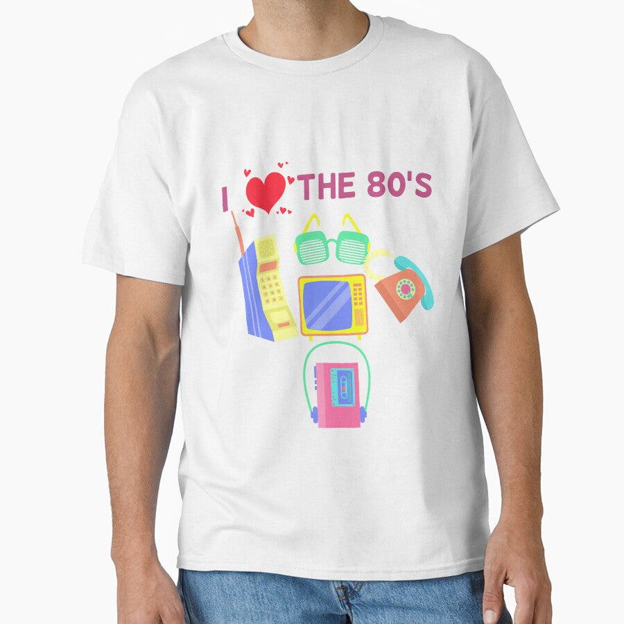 I Love The 80s T-Shirt - 80s Theme Shirt by styleofpop