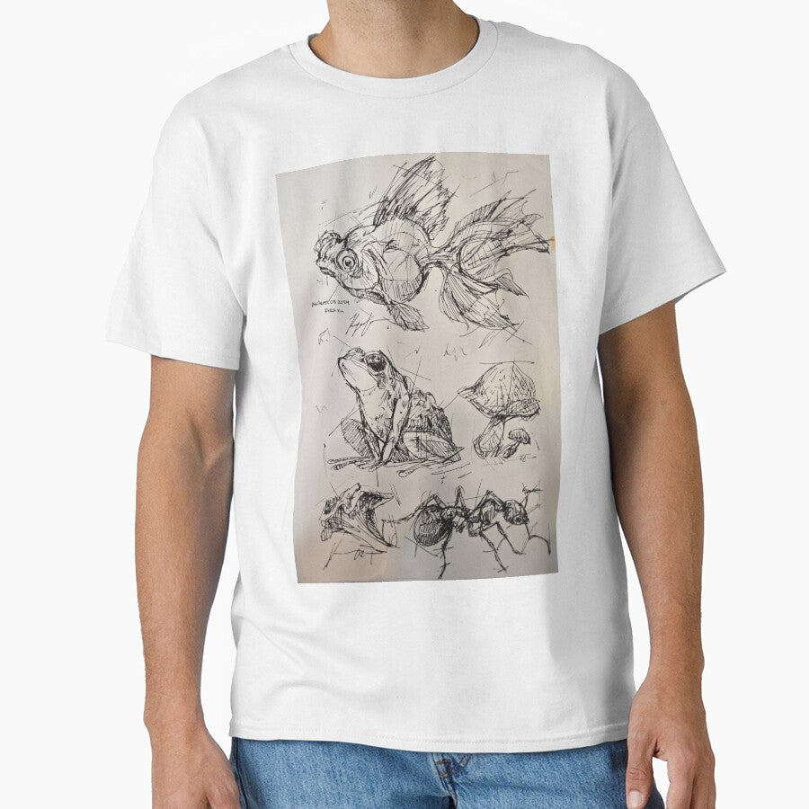 Miniature World Nature Ink Studies by jadexjournal