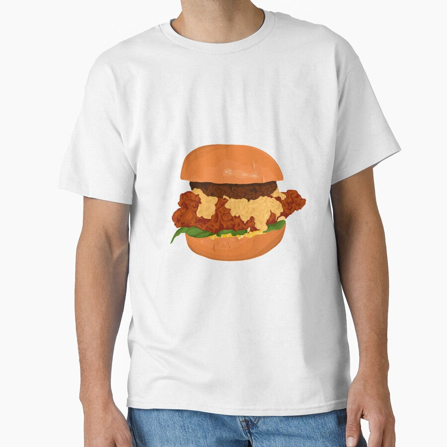 Stacked cartoon burger by tsfea