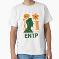 ENTP Personality Abstract Art – MBTI Design (Center Print) by W-Rm