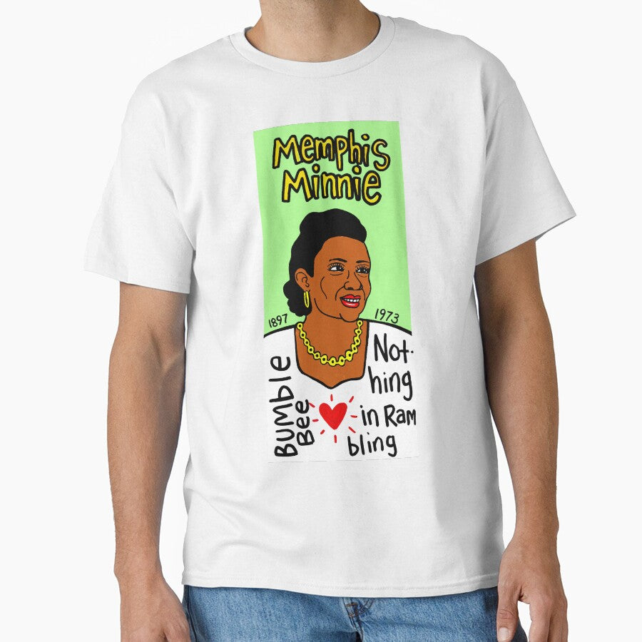 Memphis Minnie Blues Folk Art by krusefolkart