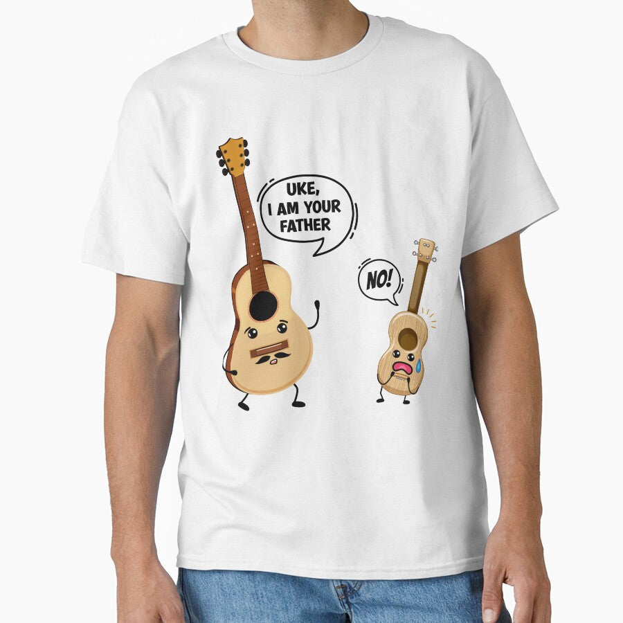 Uke I Am Your Father Funny Ukulele Guitar Musician by Ake10