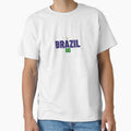 Brazil Football T-Shirt by True Motion Apparel