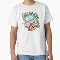 Kawaii Cute frog drinking boba tea by Quacktails