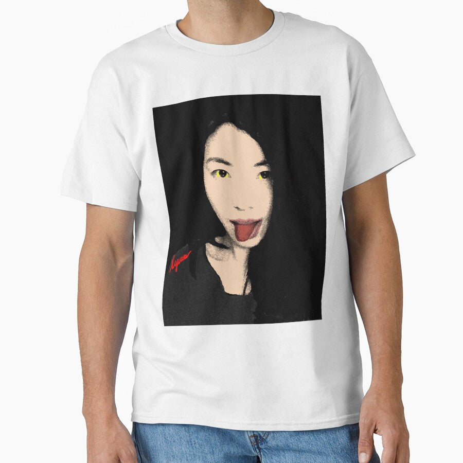 FUNNY GIRL - Pop art tongue by NYWA-ART