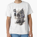 Mass Effect Garrus Sumie style with Japanese Calligraphy by Mycks