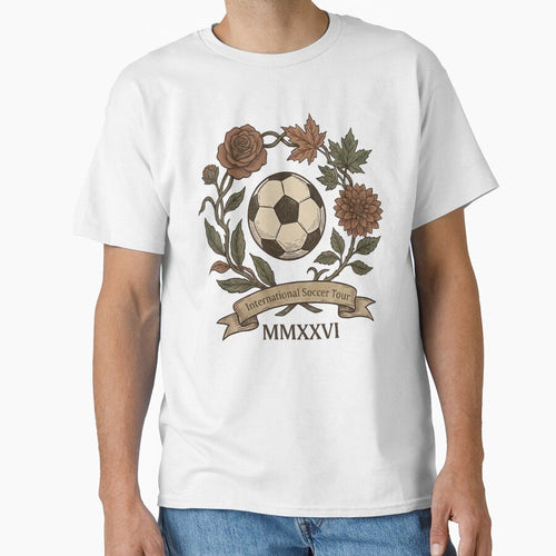 2026 International Soccer Tour Vintage Floral Crest by rygenr8