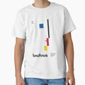 Bauhaus Print, Oskar Schlemmer Bauhaus logo, minimal modernism art, Weimar 1923, Bauhaus Exhibition print by Sub88 Studio