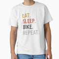 Eat Sleep Bike Repeat by Picasmus Tees
