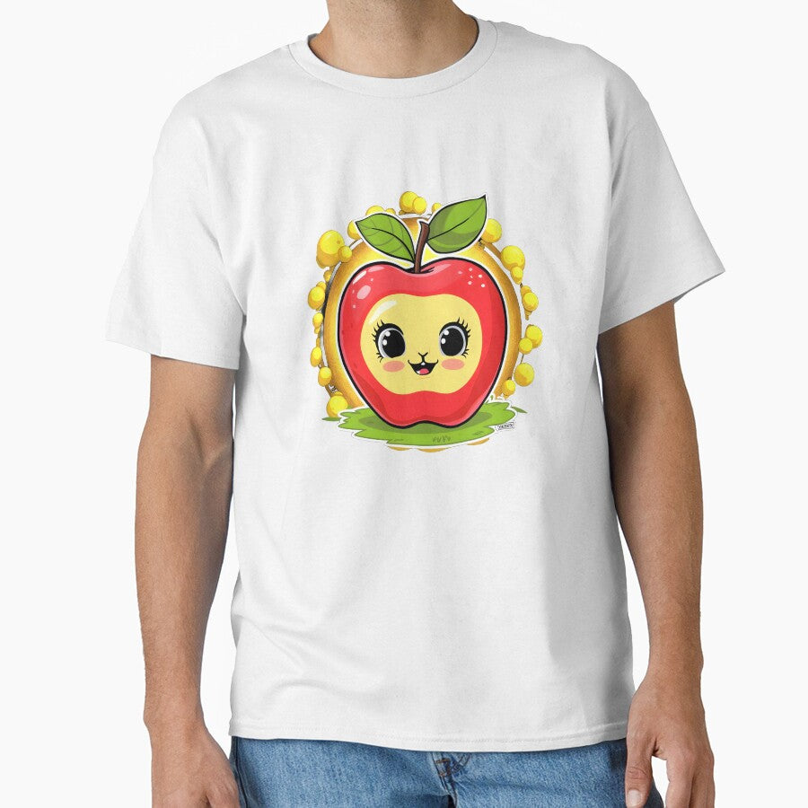 Cute Kawaii animal fruit apple by madevdine