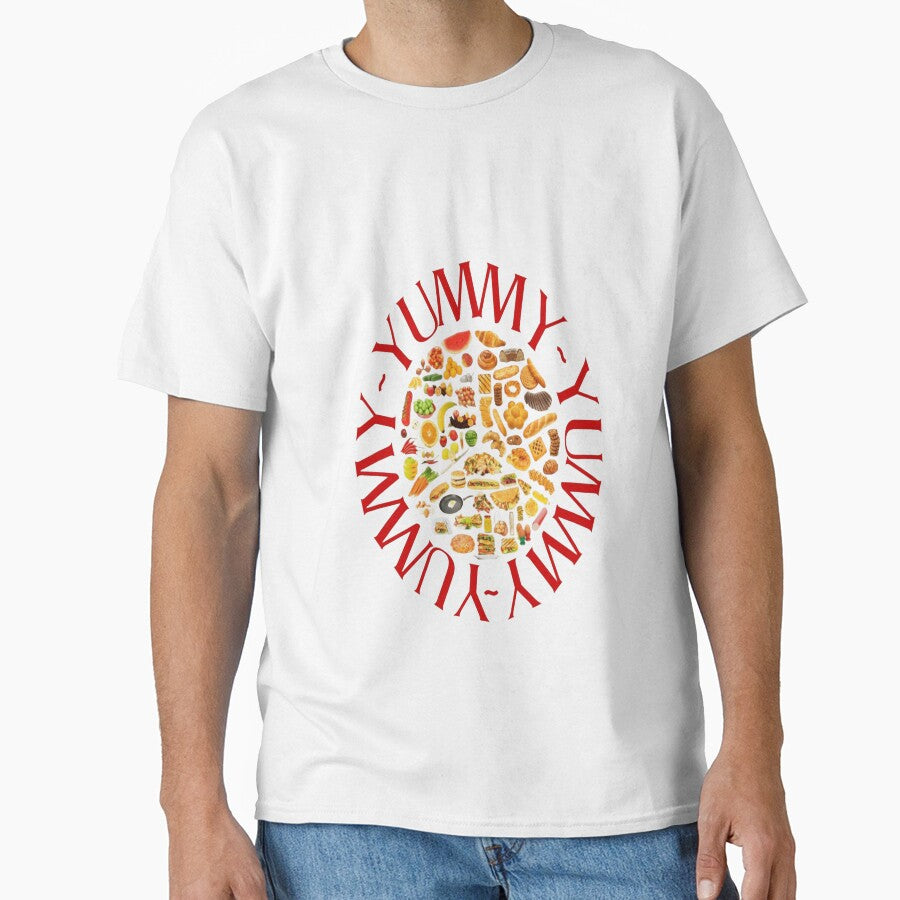 Yummy Name T-Shirt – Cute Food Lover by PrashaDesigns