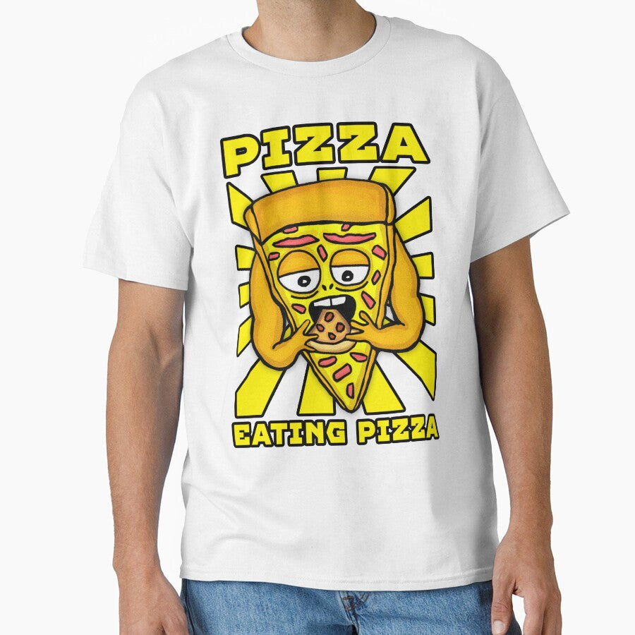 PIZZA EATING PIZZA by BeaverNight