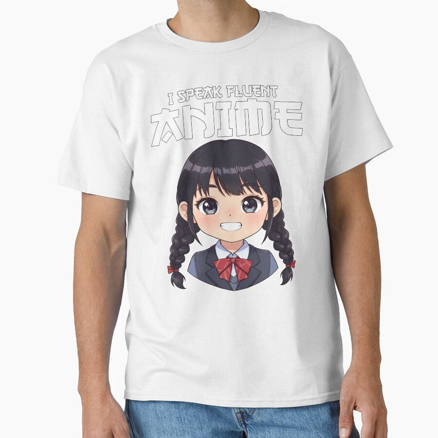 I SPEAK FLUENT ANIME - ANIME GIFT by KEF Custom