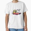 Cool Taco Driving Classic Car Illustration by LOLThreads