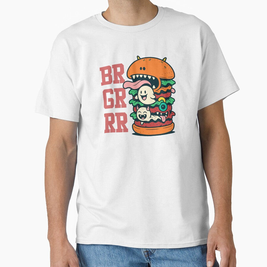 Spooky halloween monster burger. by Witch Cat