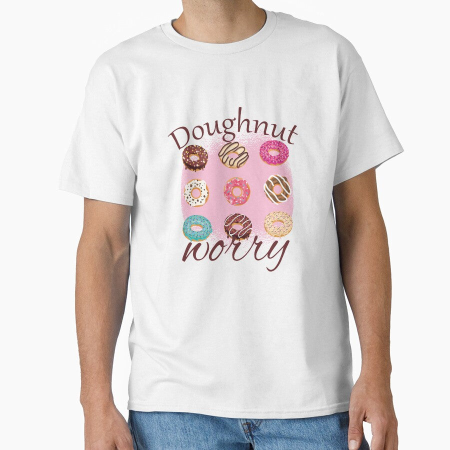 Funny Donut design - Doughnut Worry - Funny Sayings graphic by DNH Threads