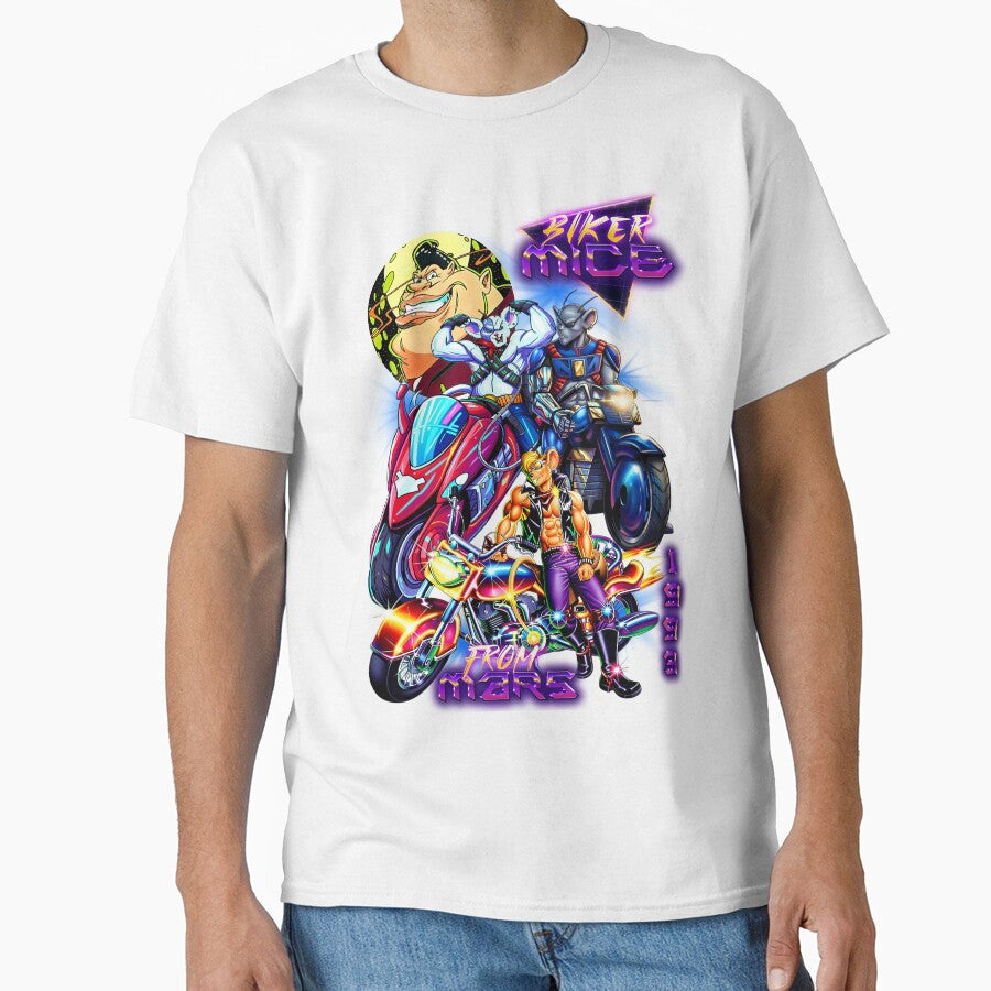 Biker Mice from Mars - Neon Retro Design by TheDarkVestiary